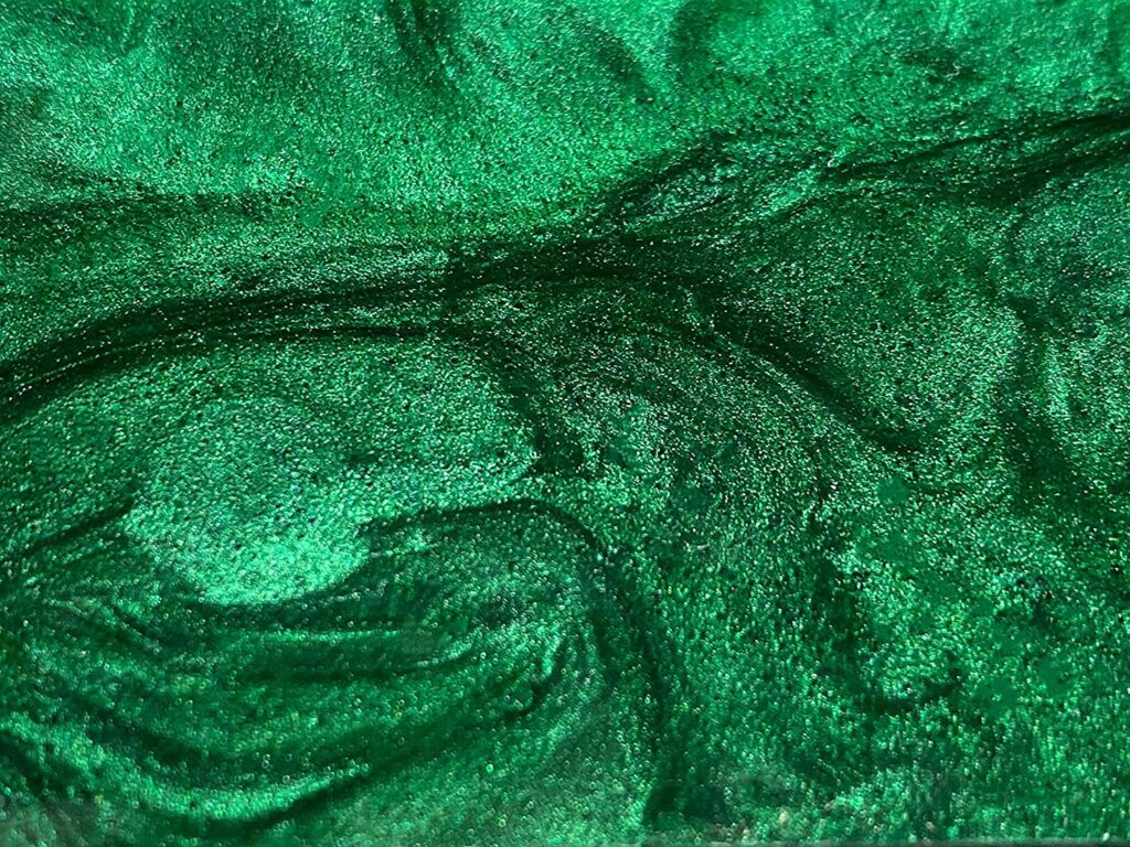 Pisos 3d epoxy verde